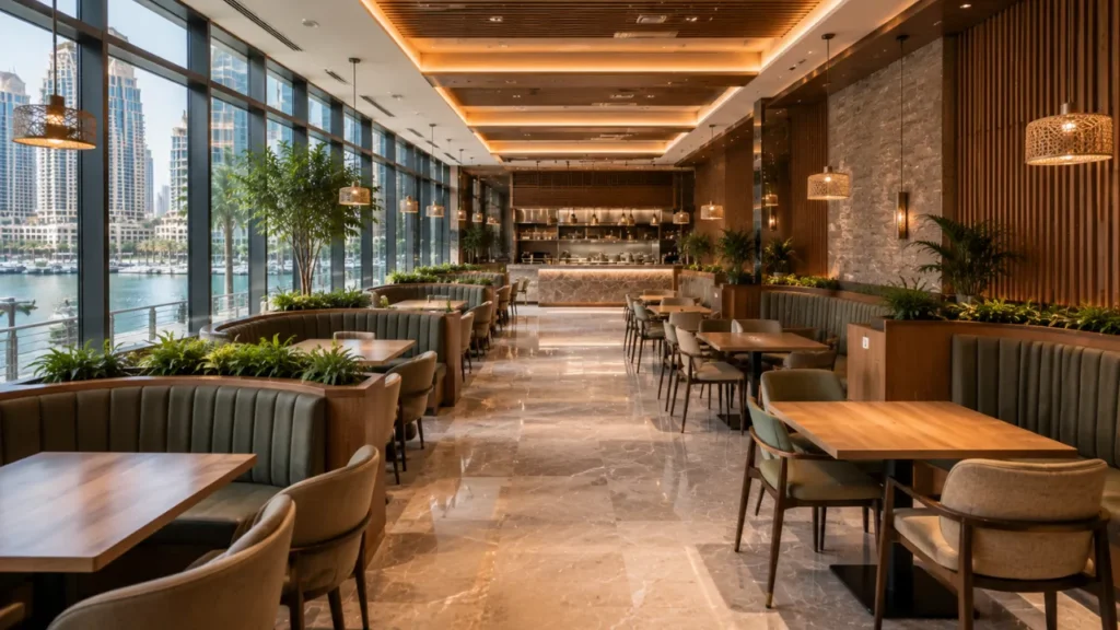 Casual dining brand: Dubai Marina, 2,400 sqft, 9 weeks