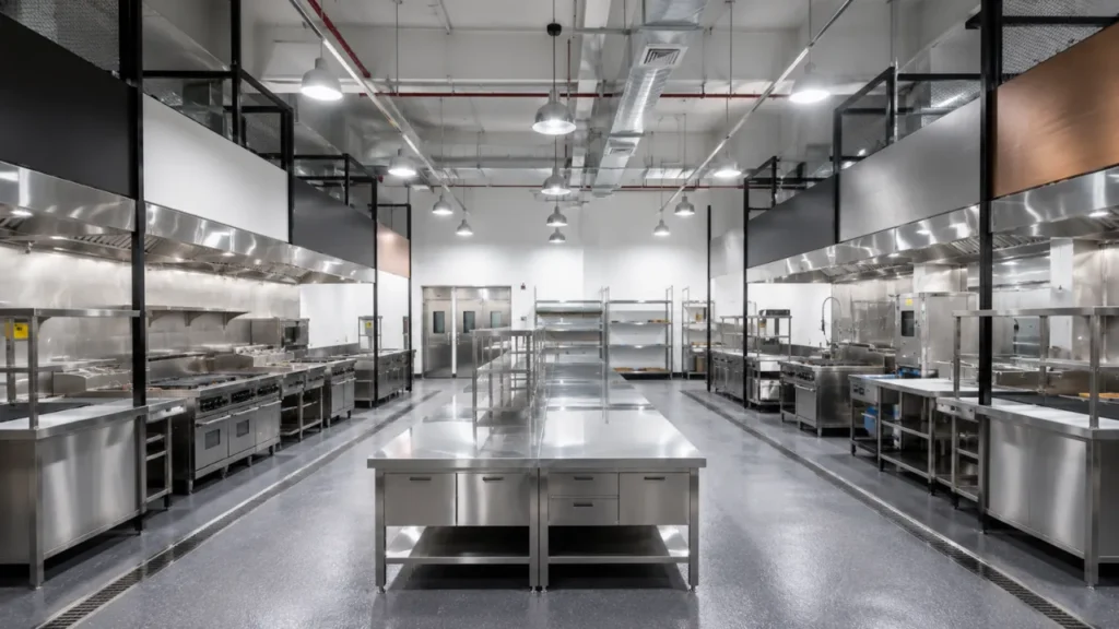 Cloud kitchen: DIP, 4-brand shared BOH, 5 weeks