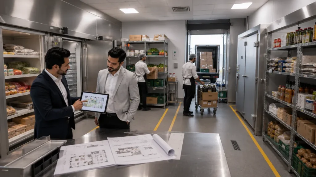 Cold Storage, Dry Storage & Delivery Access