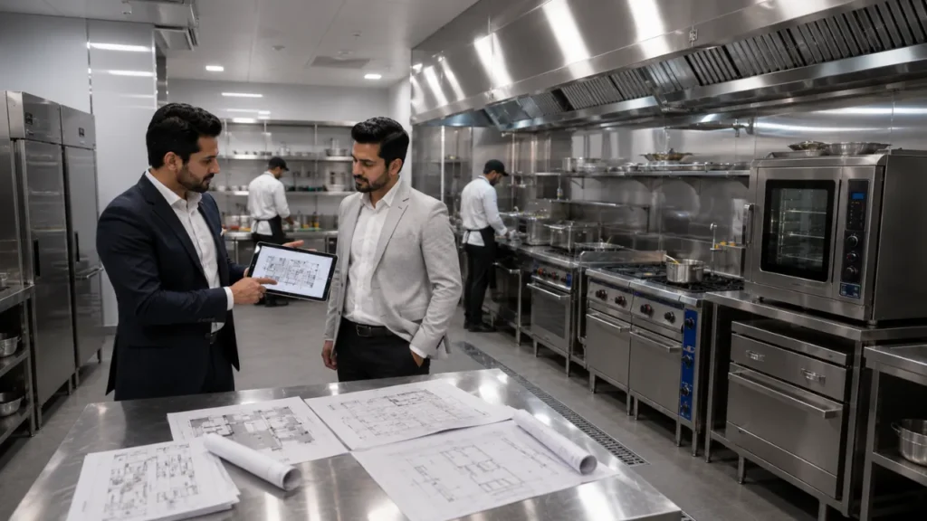 Kitchen Equipment Coordination & Supplier Lead Times