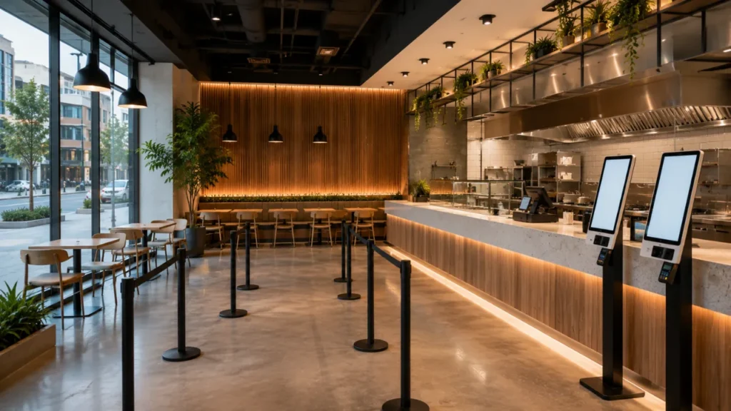 QSR flagship: Al Quoz, 900 sqft, 6 weeks